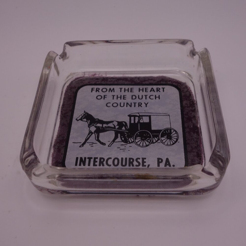 INTERCOURSE, PA From the Heart of the Dutch Country Ash Tray